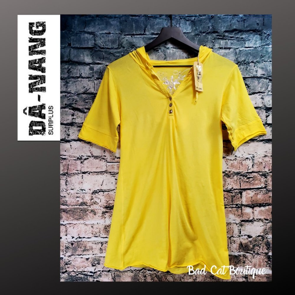 Da-Nang |Surplus Yellow Hoodie Streeetwear T-Shirt